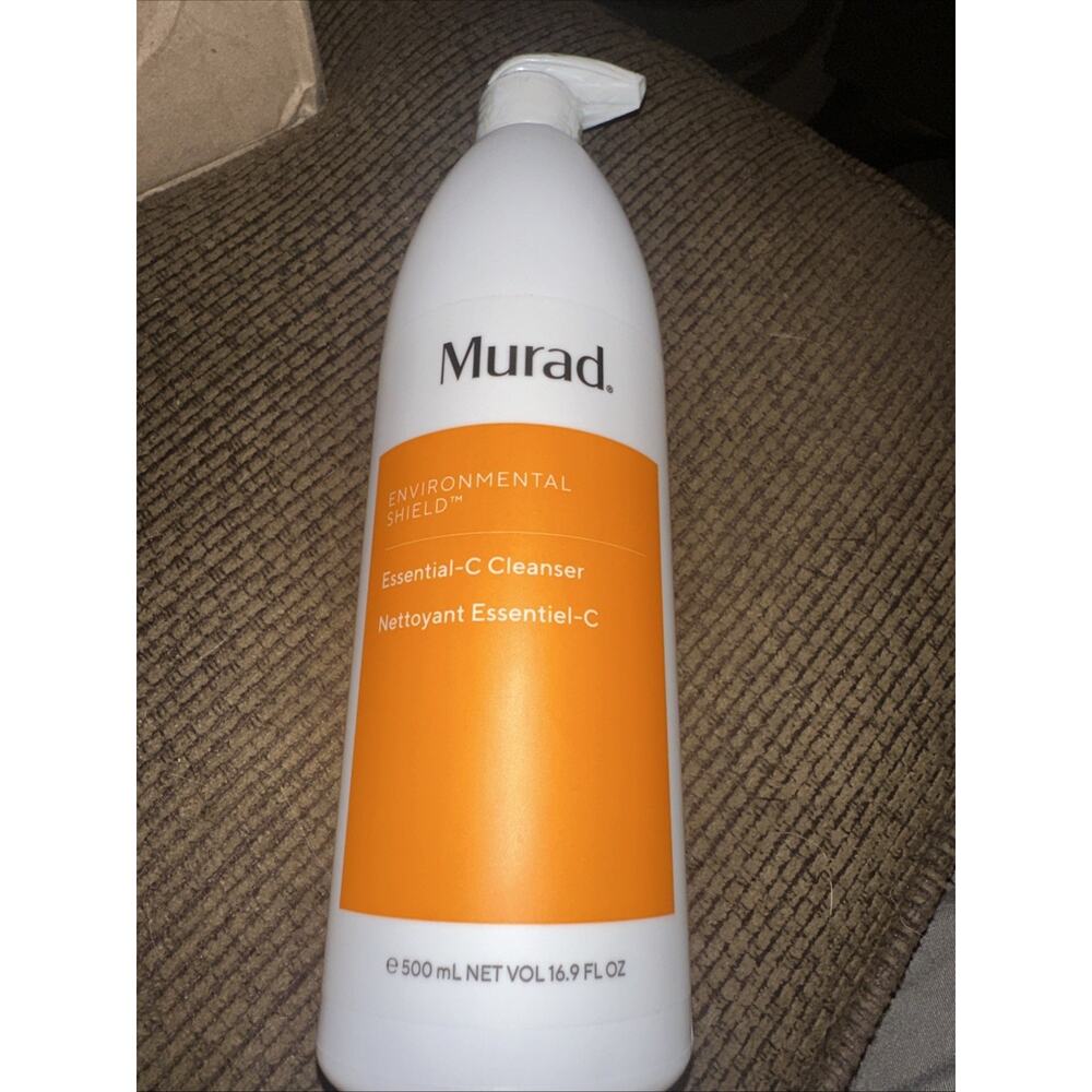 Murad Essential-C Cleanser With Pump Professional Size 16.9 oz/500mL AUTH / NEW
